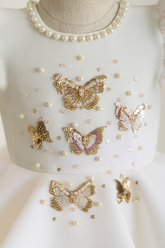 Flared neo butterfly dress